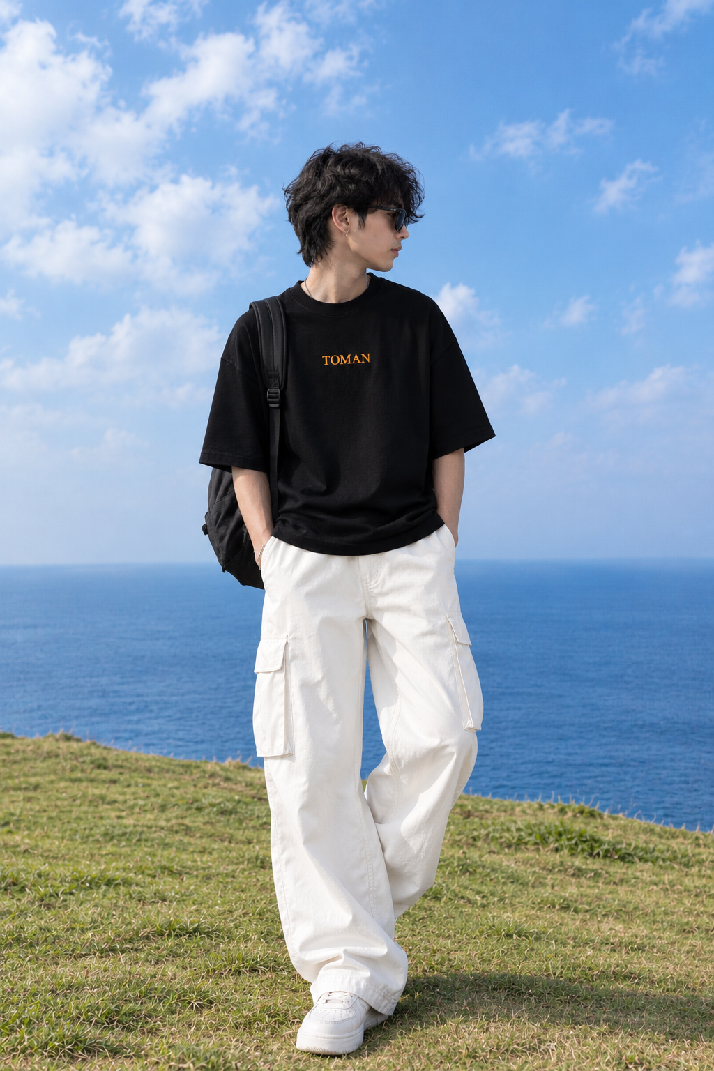 INFERNO EYE OVERSIZED BLACK T-SHIRT | GRAPHIC STREETWEAR TEE