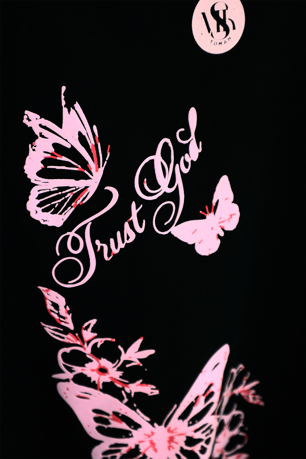 TRUST GOD BLACK SWEATSHIRT