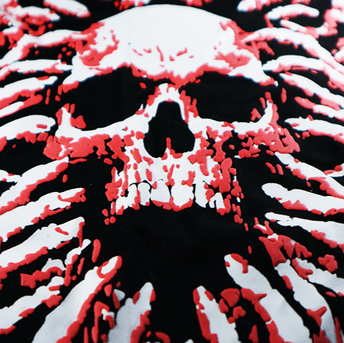 BLOODED SKULL BASIC BLACK SWEATSHIRT