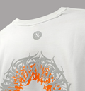 INFERNO EYE OVERSIZED WHITE T-SHIRT | GRAPHIC STREETWEAR TEE