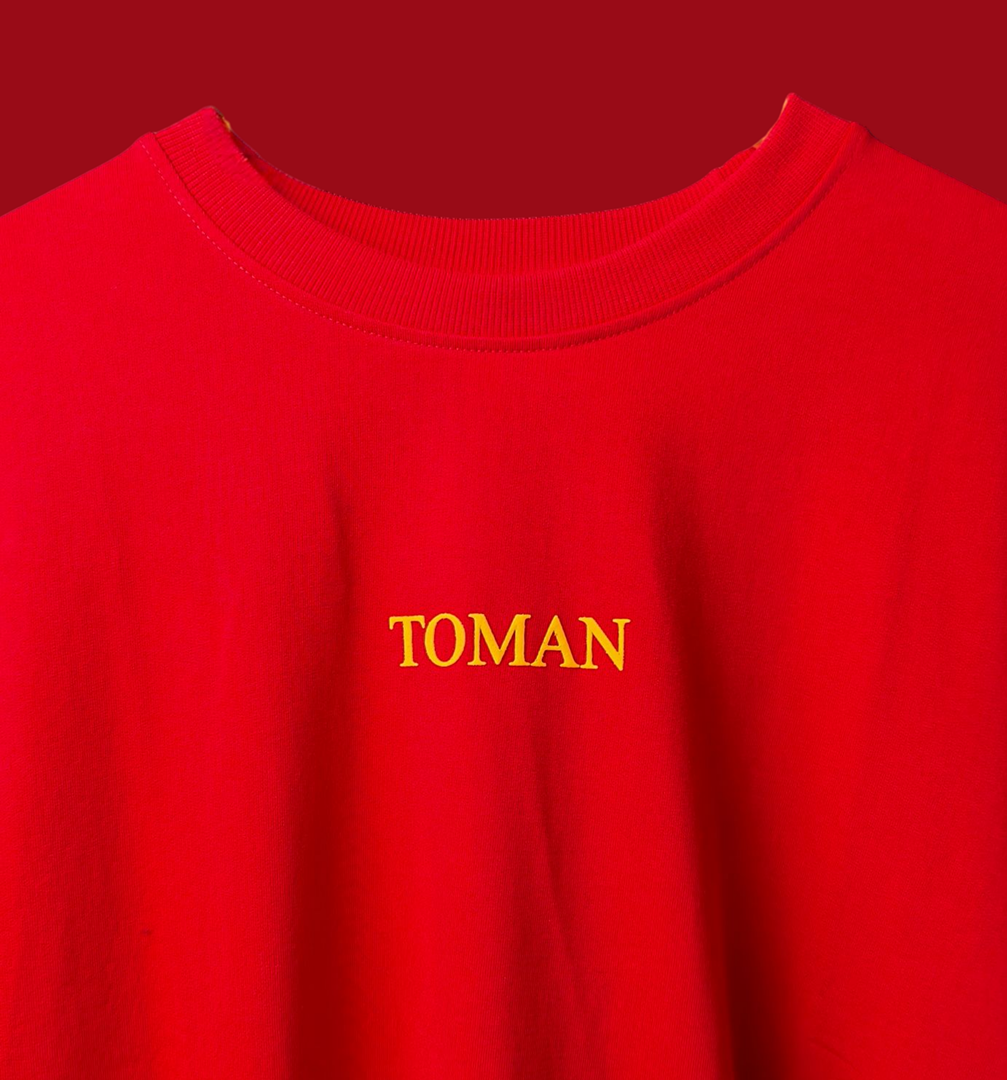 INFERNO EYE OVERSIZED RED T-SHIRT | GRAPHIC STREETWEAR TEE