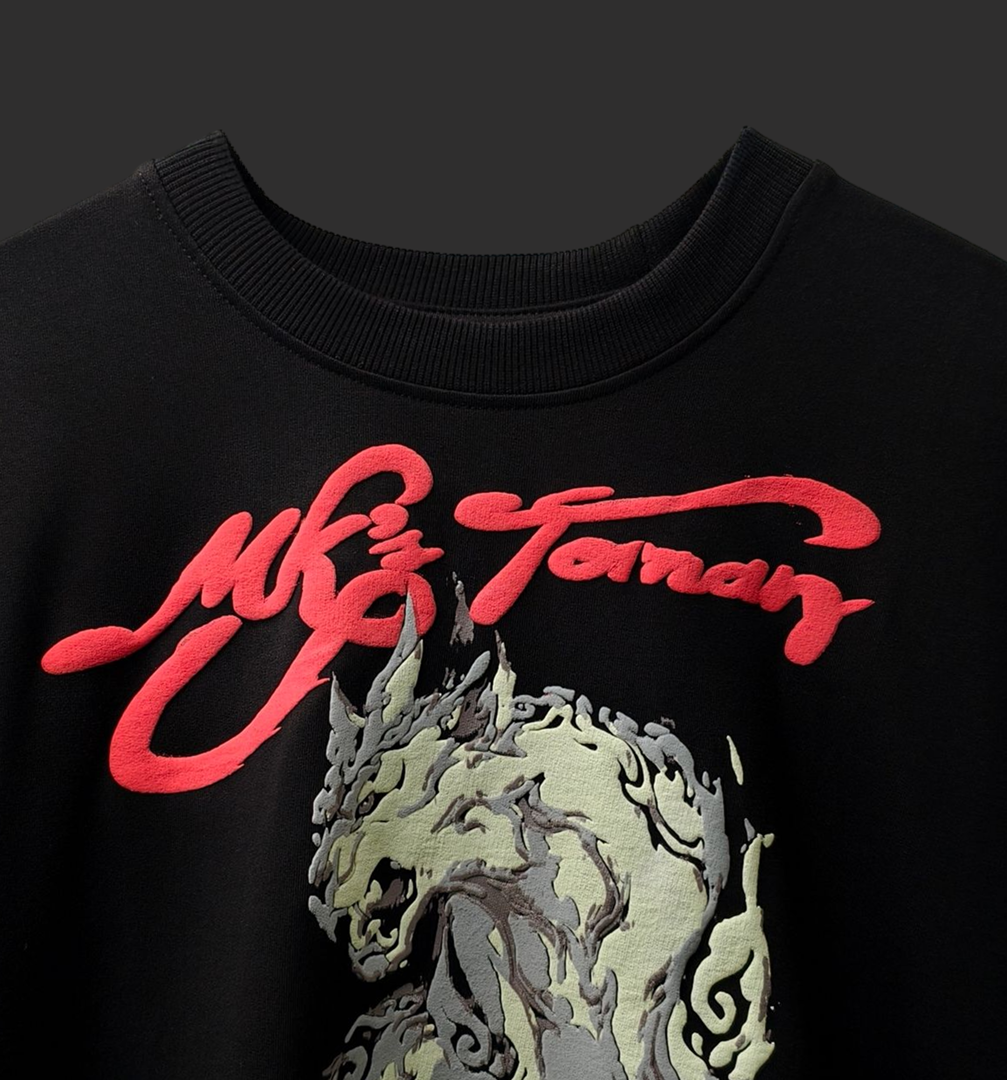 BLACK WILD RESIGN STREETWEAR T-SHIRT
