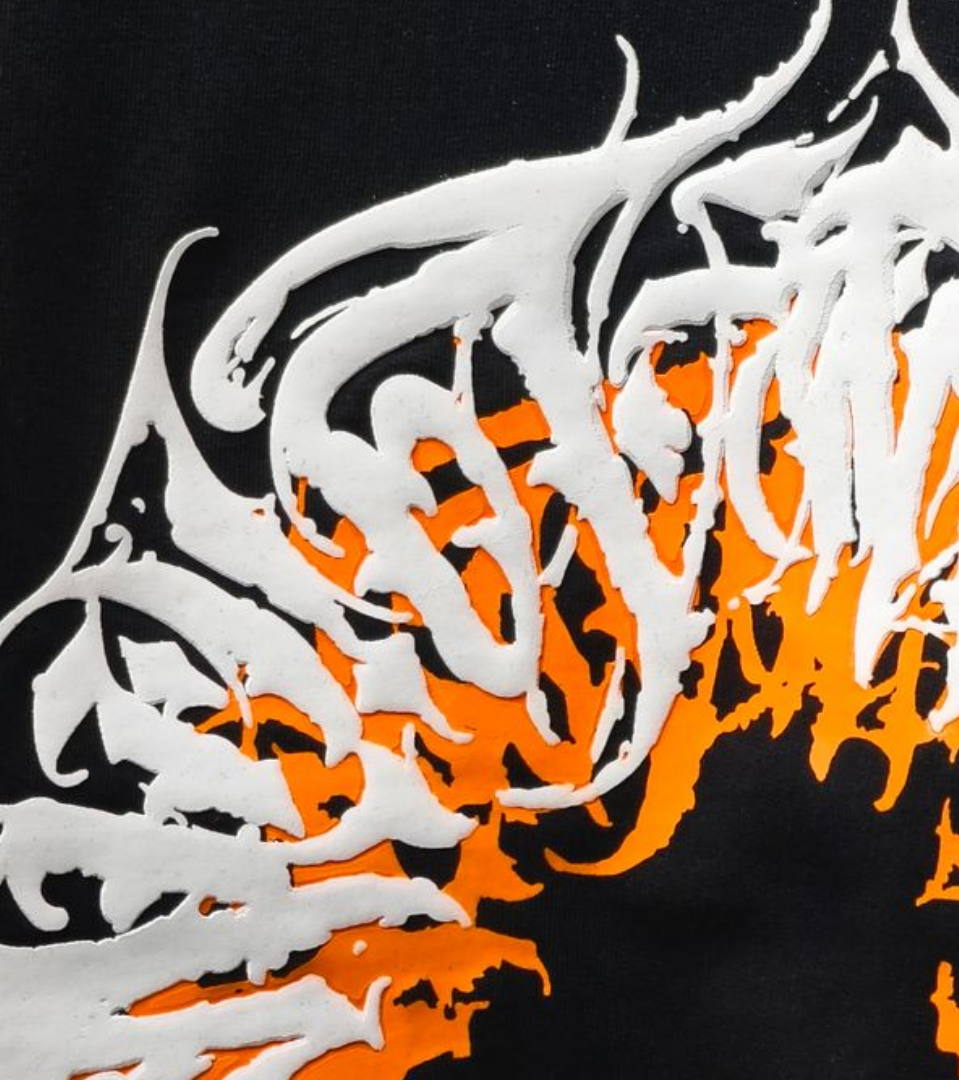 INFERNO EYE OVERSIZED BLACK T-SHIRT | GRAPHIC STREETWEAR TEE