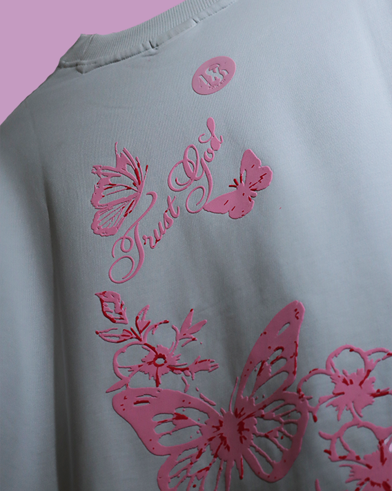 TRUST GOD BASIC WHITE T-SHIRT